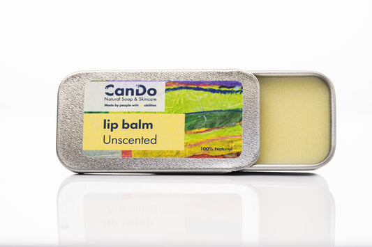 Unscented lip balm